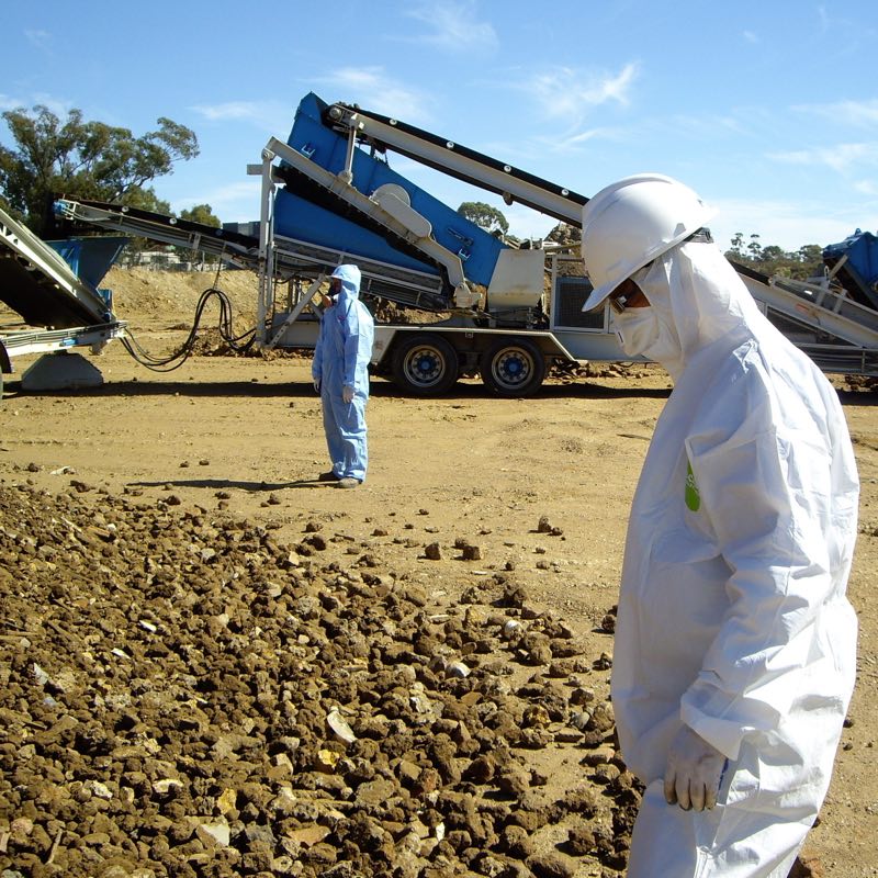 Asbestos in Soil